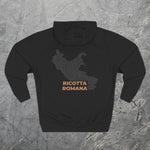 Ricotta Romana Cheese Map - Midweight Hoodie - Knife Shift