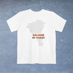 Salame di Varzi Map - Pocket T-shirt - Knife Shift