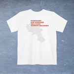 San Marzano Tomatoes Map - Pocket T-shirt - Knife Shift