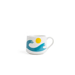 Ty Williams - Blue Waves - 12oz Crescent Mug - Knife Shift