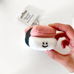 Mini Spam Musubi Plushie Keychain - Knife Shift