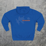 Taleggio Cheese Map - Midweight Hoodie - Knife Shift