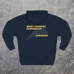 West Country Farmhouse Cheddar Cheese Map - Midweight Hoodie - Knife Shift