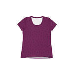 Women's Athletic Tee - Fig - Knife Shift