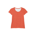 Women's Athletic Tee - Peach - Knife Shift