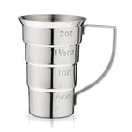 Stainless Steel Stepped Jigger - Knife Shift