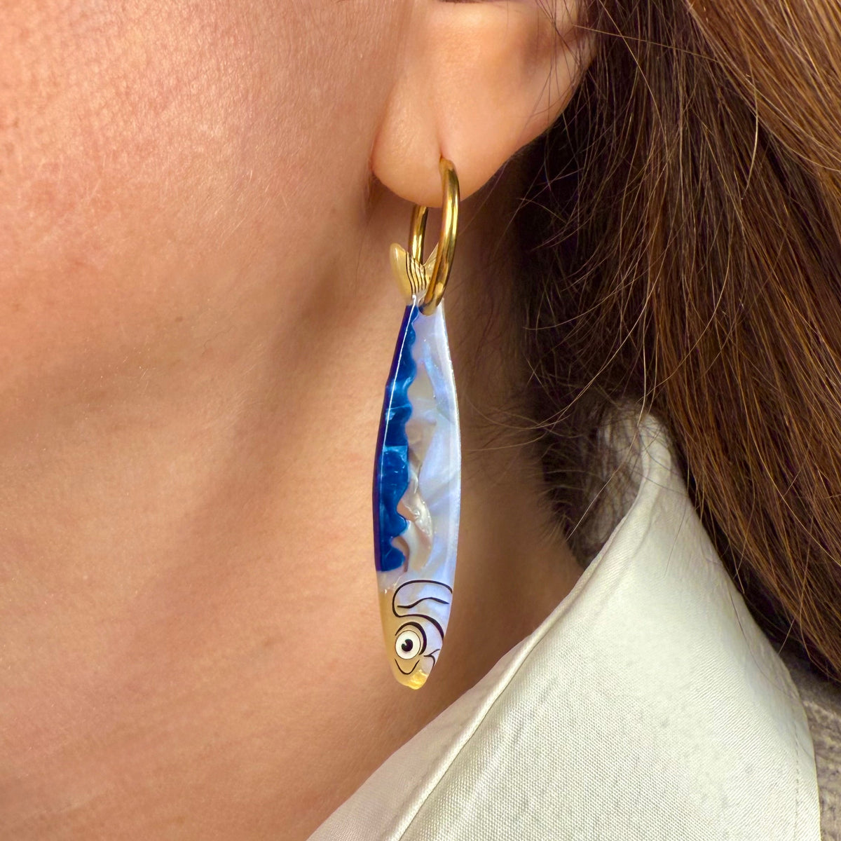 Sardine Earrings - Knife Shift