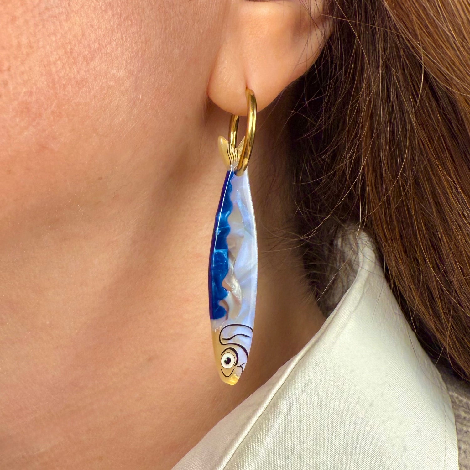 Sardine Earrings - Knife Shift