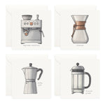 Mini Cards Set / Coffee Brewing - Knife Shift