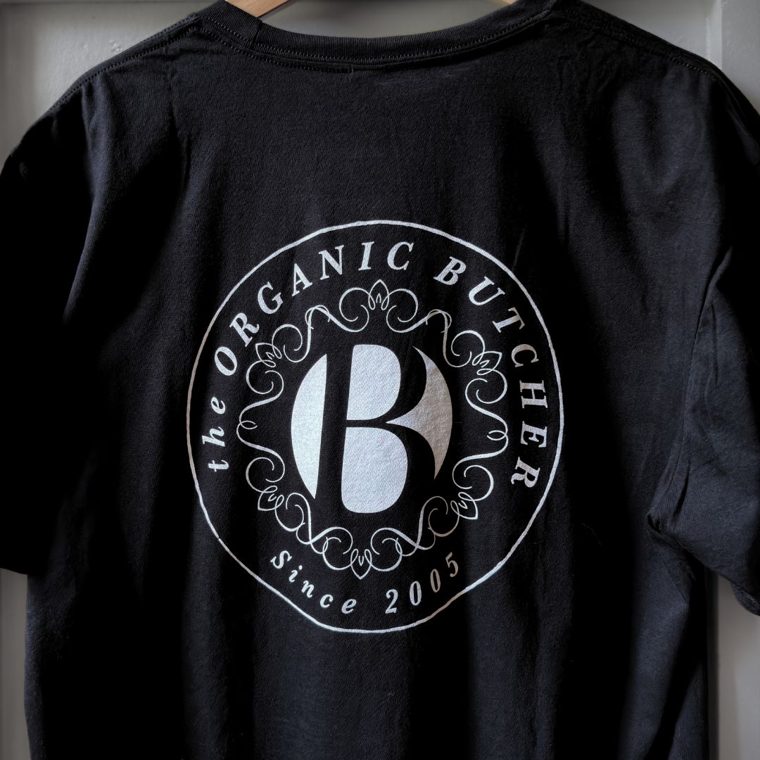 The Organic Butcher Unisex T-shirt - Knife Shift