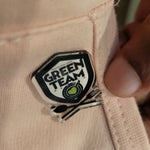 Green team lapel pin - Knife Shift
