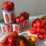 Heirloom Tomato Candle - Red - Knife Shift
