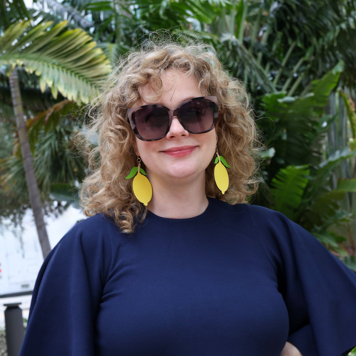 Lemon Earrings - Knife Shift