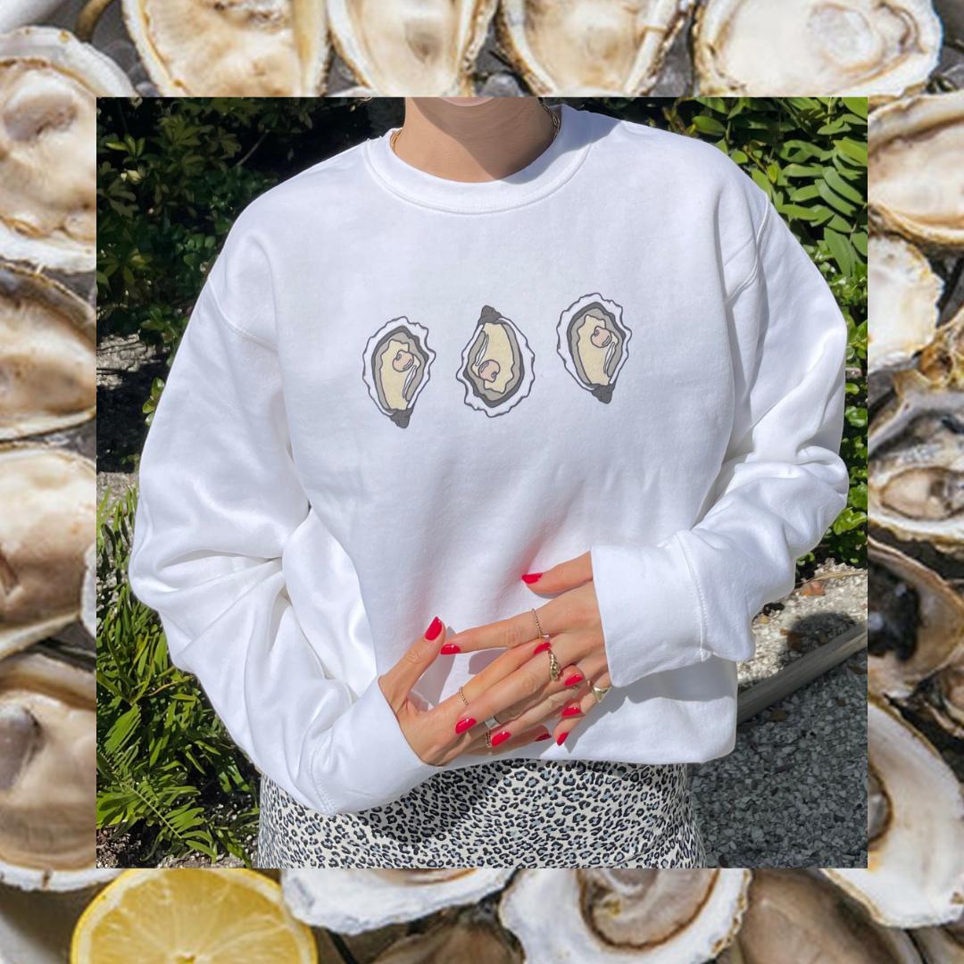 The World is Your Oyster Sweatshirt - Knife Shift