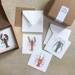Mini Cards Set / Lobsters - Knife Shift