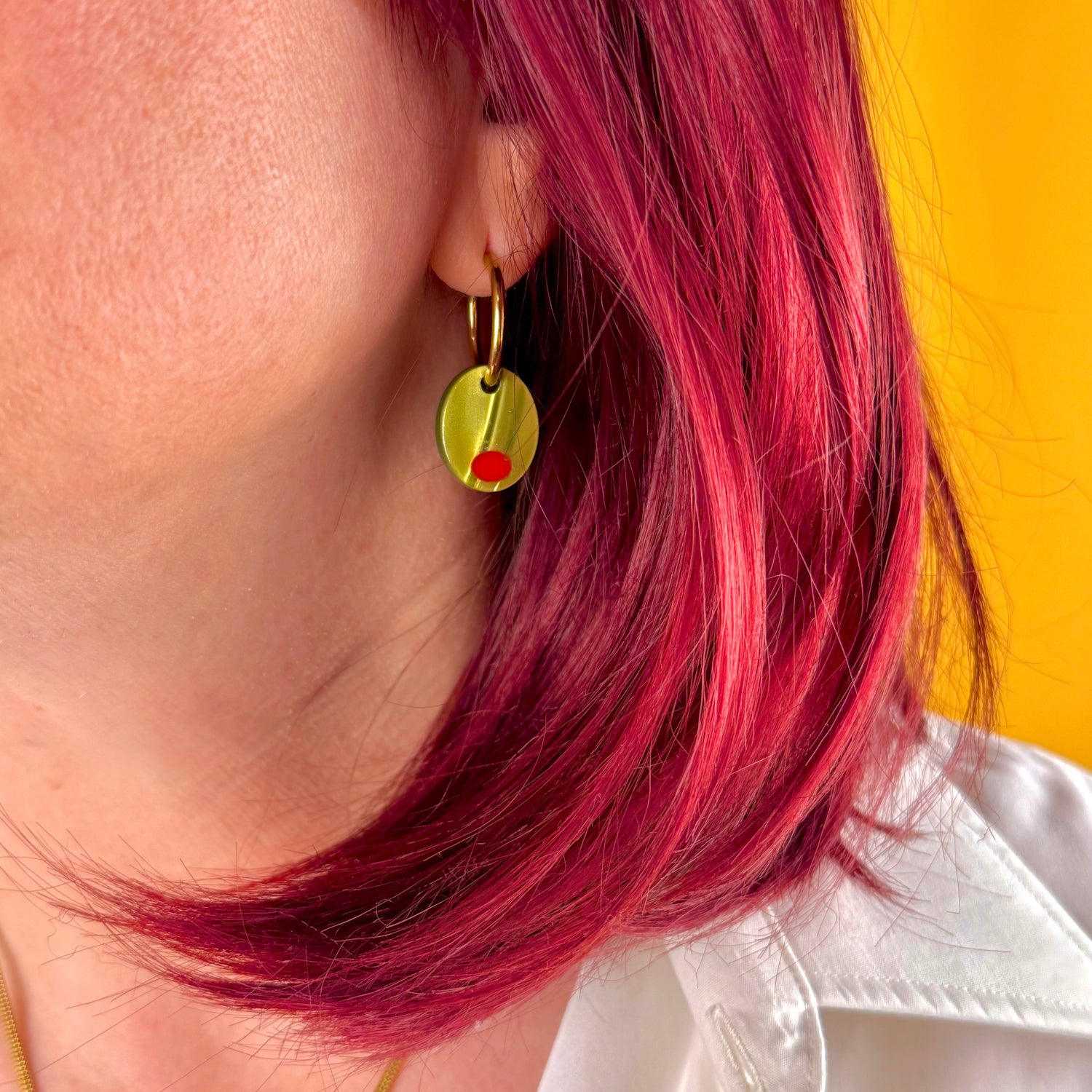 Olive Earrings - Knife Shift