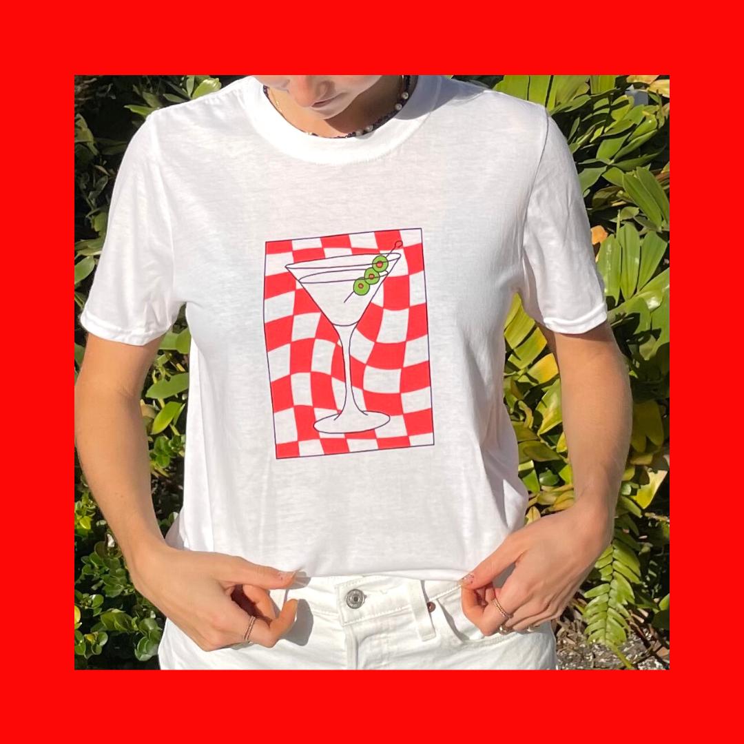 Dirty Martini Tee - Knife Shift