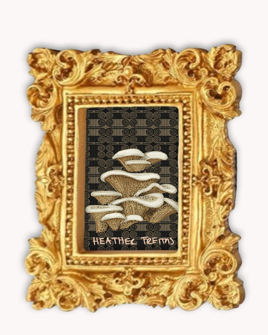 Fungi Framed Magnet ( Small ) - Knife Shift
