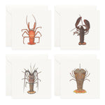 Mini Cards Set / Lobsters - Knife Shift