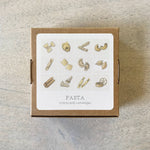 Mini Cards Set / Pasta . Types & Shapes - Knife Shift