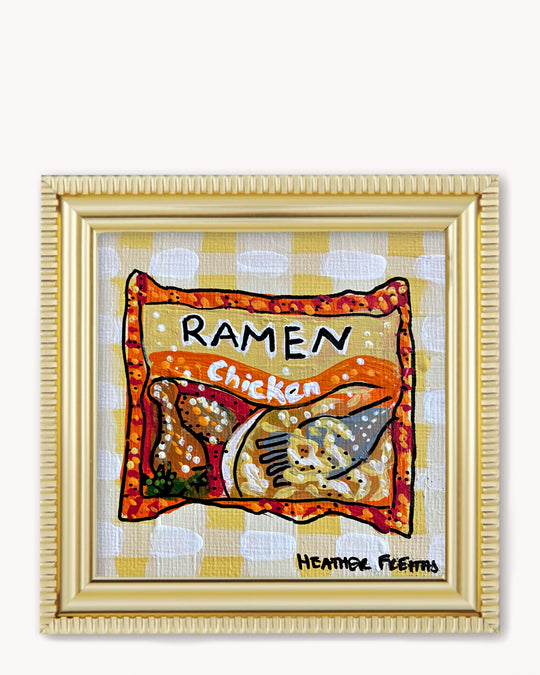 Chicken Ramen Framed Magnet ( Medium ) - Knife Shift