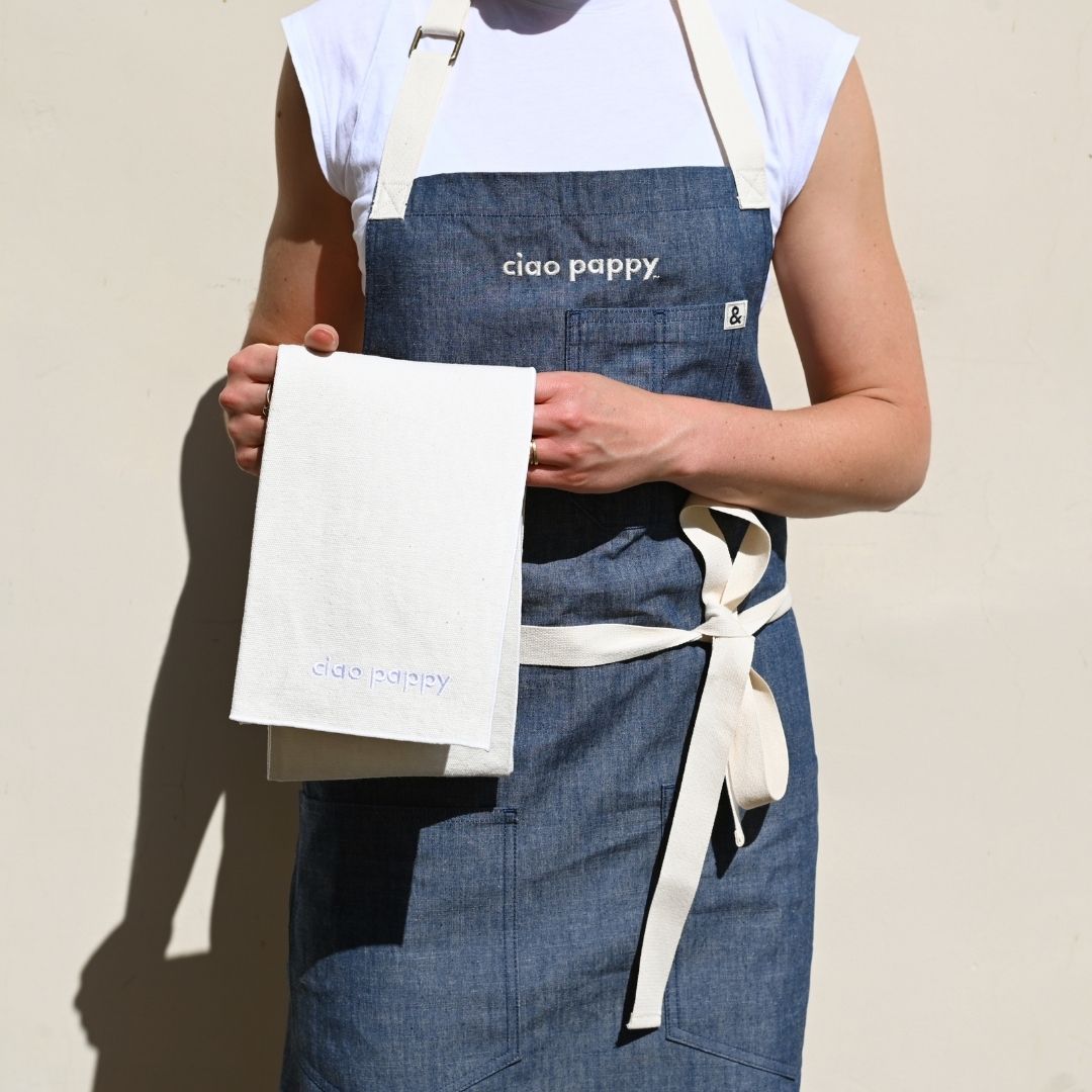 Ciao Pappy x Atelier Saucier Tea Towel Set - Knife Shift