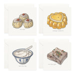 Mini Cards Set / Dim Sum - Knife Shift