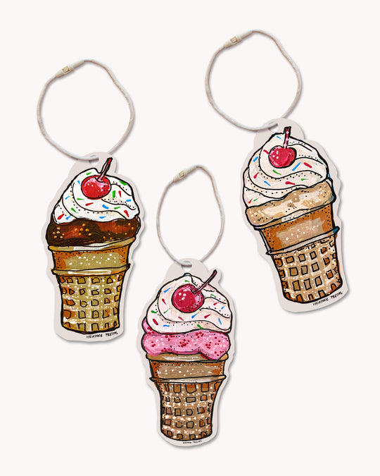 Sundae Gift Tags ( 6 pack ) - Knife Shift