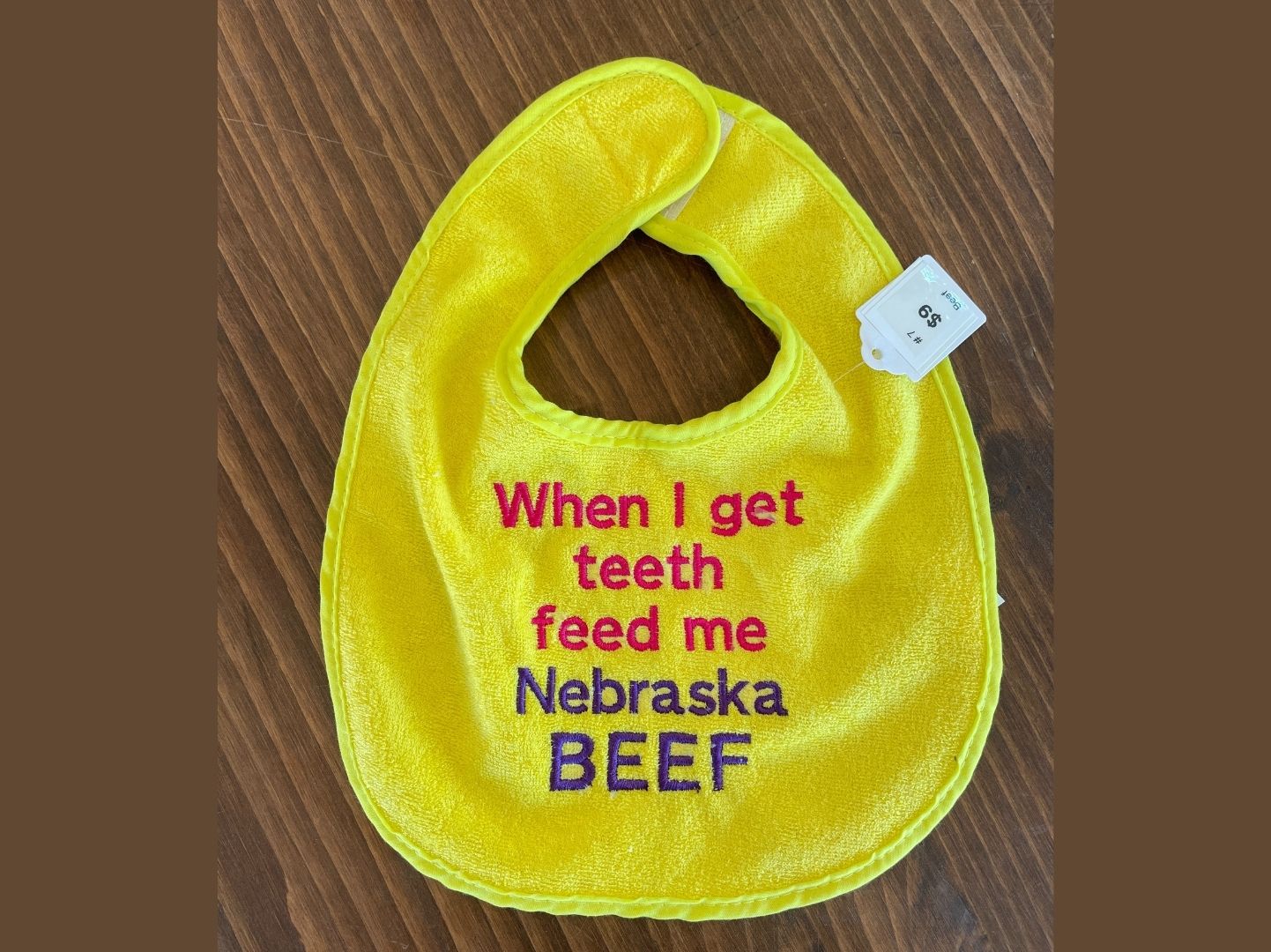 Bibs - Baby ' Eat Beef ' Bibs - Knife Shift