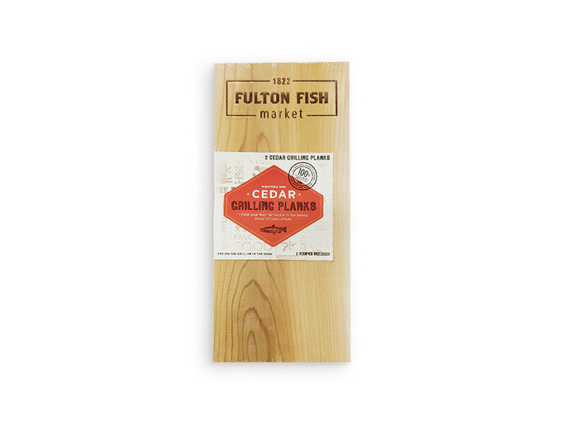 Fulton Fish Market Cedar Grilling Planks - 2ct - Knife Shift