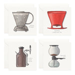 Mini Cards Set / Coffee Brewing - Knife Shift