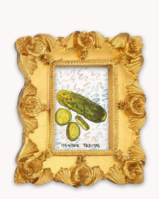 Pickles Framed Magnet ( Small ) - Knife Shift