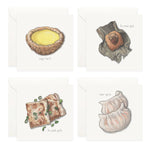 Mini Cards Set / Dim Sum - Knife Shift