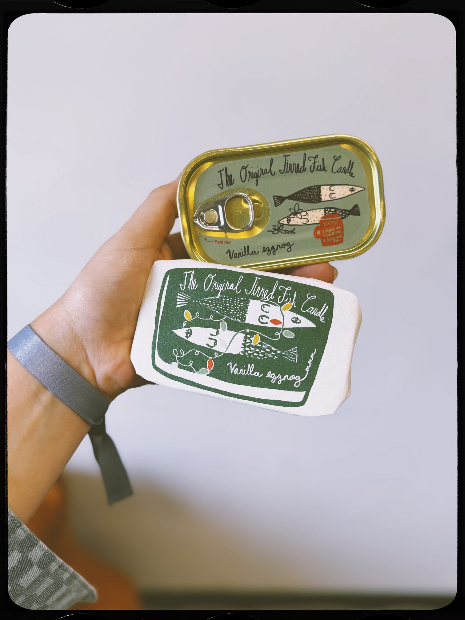 Tinned Fish Candle - Vanilla Eggnog
