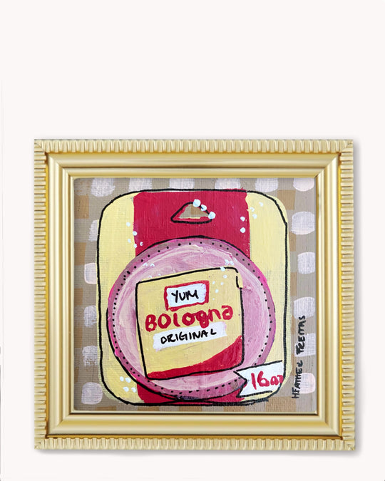 Bologna Framed Magnet ( Medium ) - Knife Shift