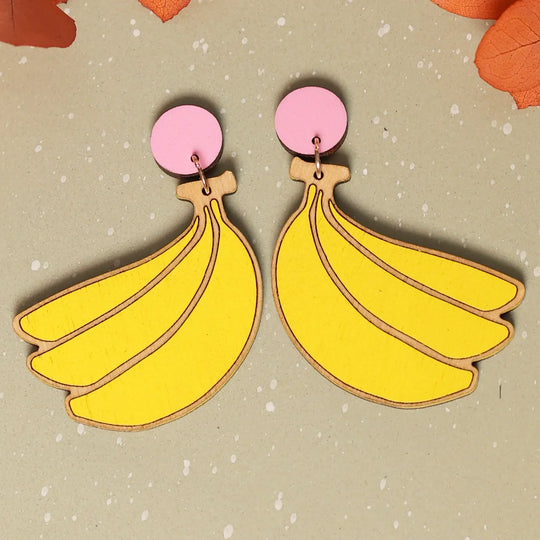 Banana Stud Dangles - Knife Shift