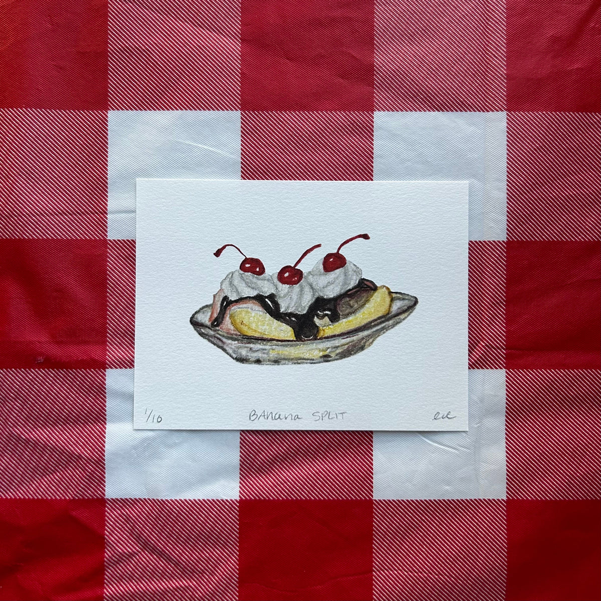 Banana Split Print - Knife Shift