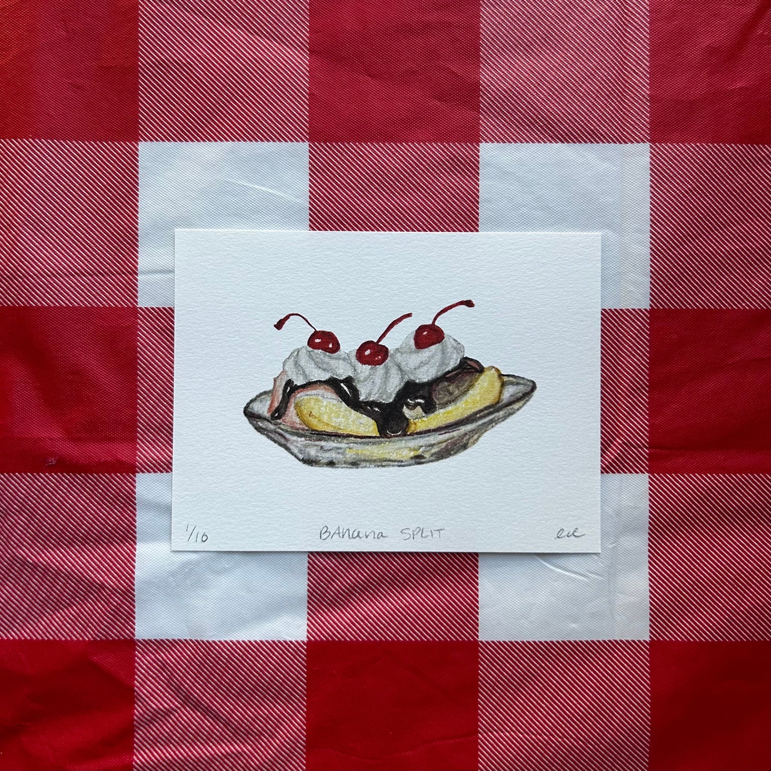 Banana Split Print - Knife Shift
