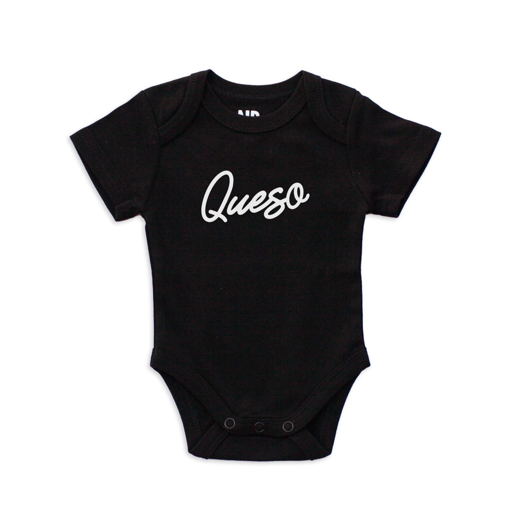Queso Cursive Onesie - Knife Shift