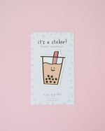 Boba Vinyl Sticker - Knife Shift