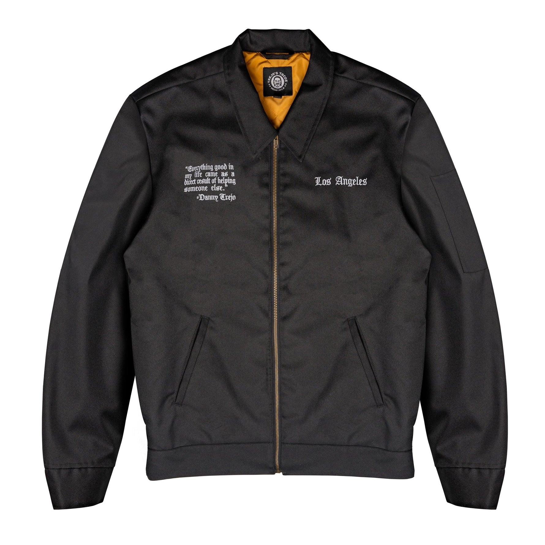 Mechanic's Jacket with Trejo's Tacos Logo - Knife Shift