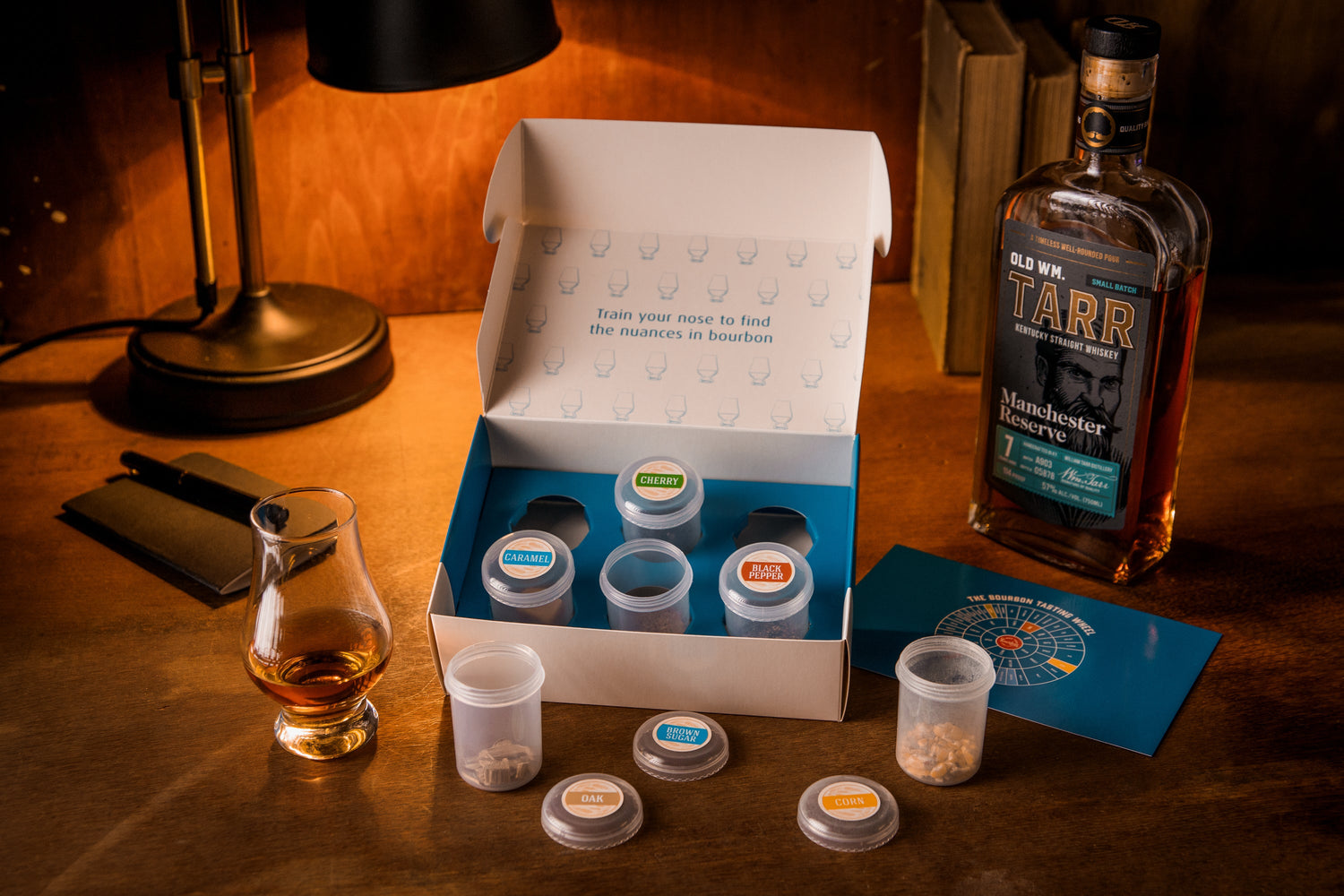 Bourbon Nosing Sample Kit - Knife Shift