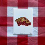 Cherry Pie Print - Knife Shift