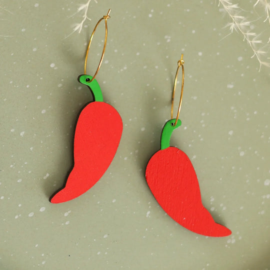Chili Pepper Hoops - Knife Shift