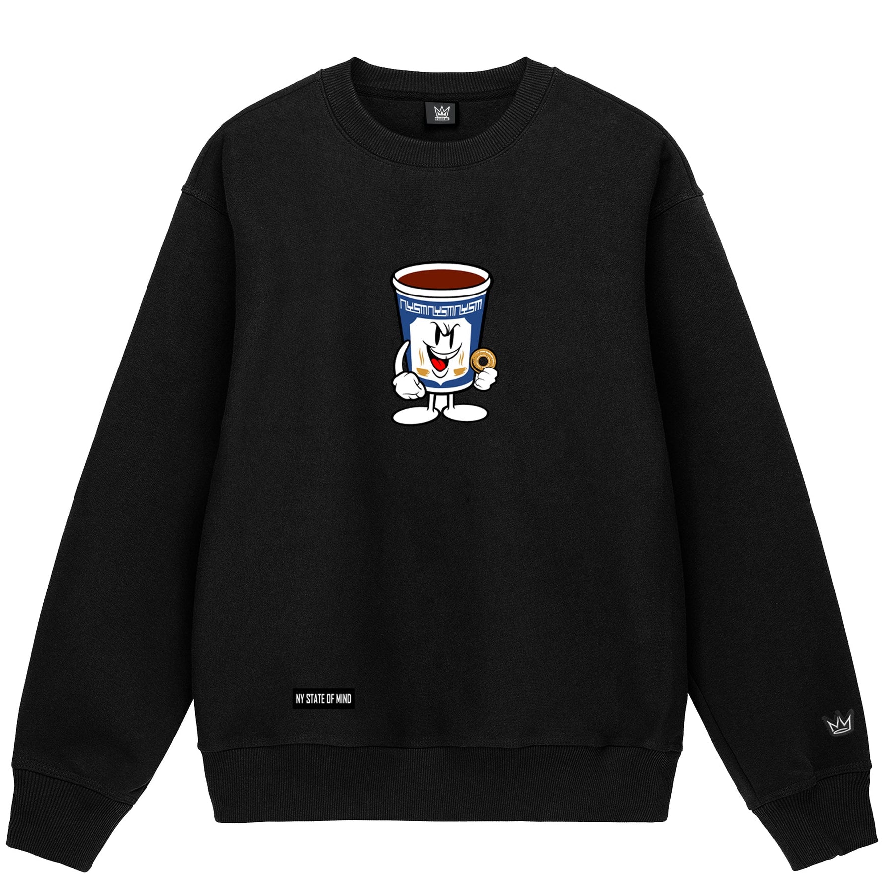 Coffee & A Bagel Crewneck Sweatshirt - Knife Shift