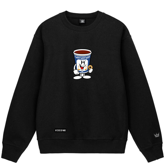 Coffee & A Bagel Crewneck Sweatshirt - Knife Shift