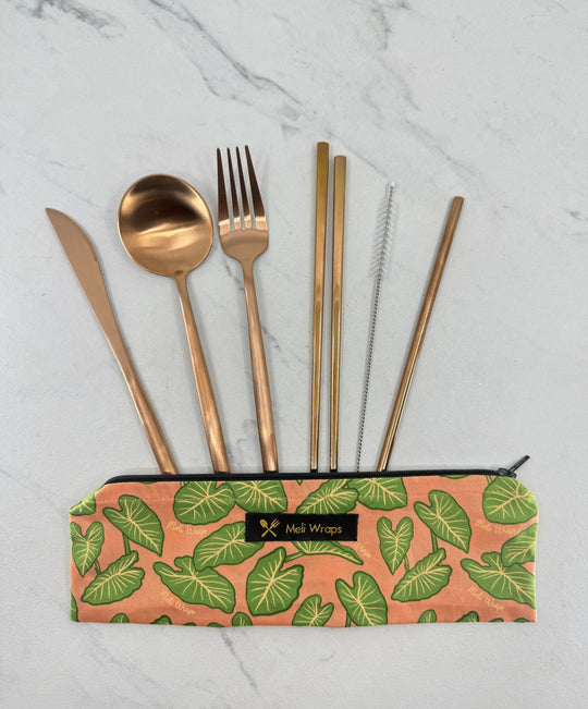 Meli Wraps Reusable Cutlery Set- Kalo - Knife Shift