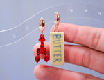 Lobster & Butter Earrings - Knife Shift