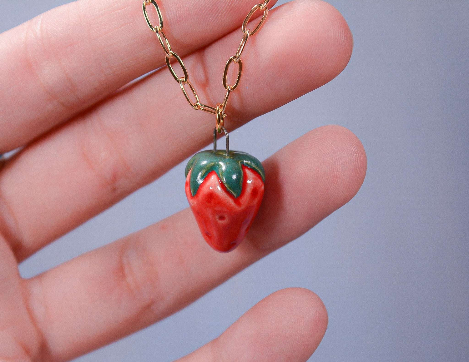 Strawberry Necklace - Knife Shift
