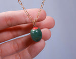 Dark Olive Necklace - Knife Shift